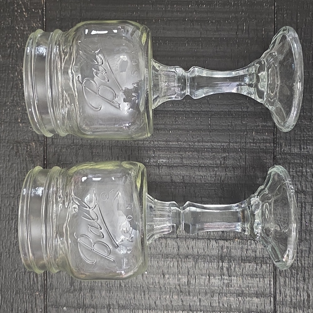 2 Redneck Wine Glasses - Hillbilly Wine Glasses | Wedding fun